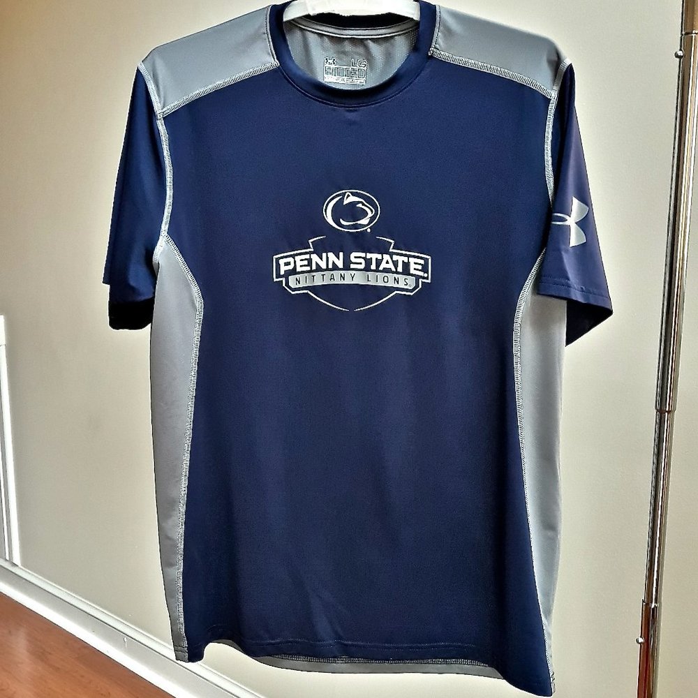 🎄Penn State Under Armour Men's Fitted Shirt Large